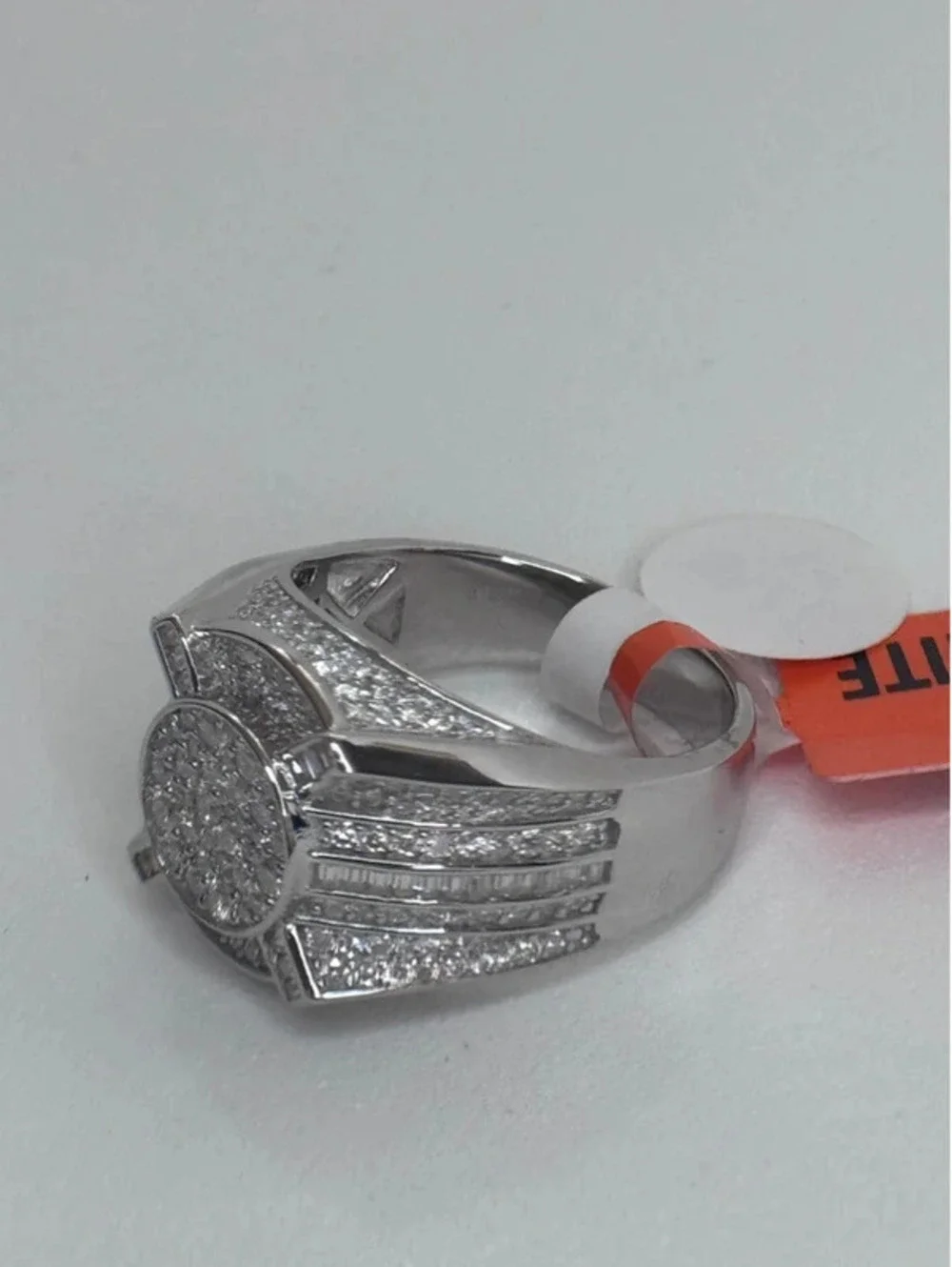 925 men’s ring size 11 Moissanite
